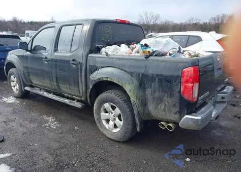2011 Nissan Frontier Sv из США, поврежденный, VIN 1N6AD0EV2BC438577